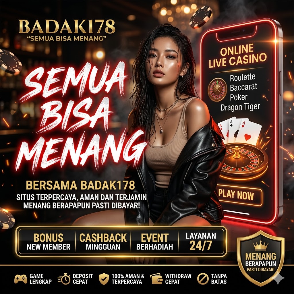 Thumbnail 1 of 3, Poster, Gabung & Mainkan Game Online di Situs BADAK178 designed and sold by Badak178.